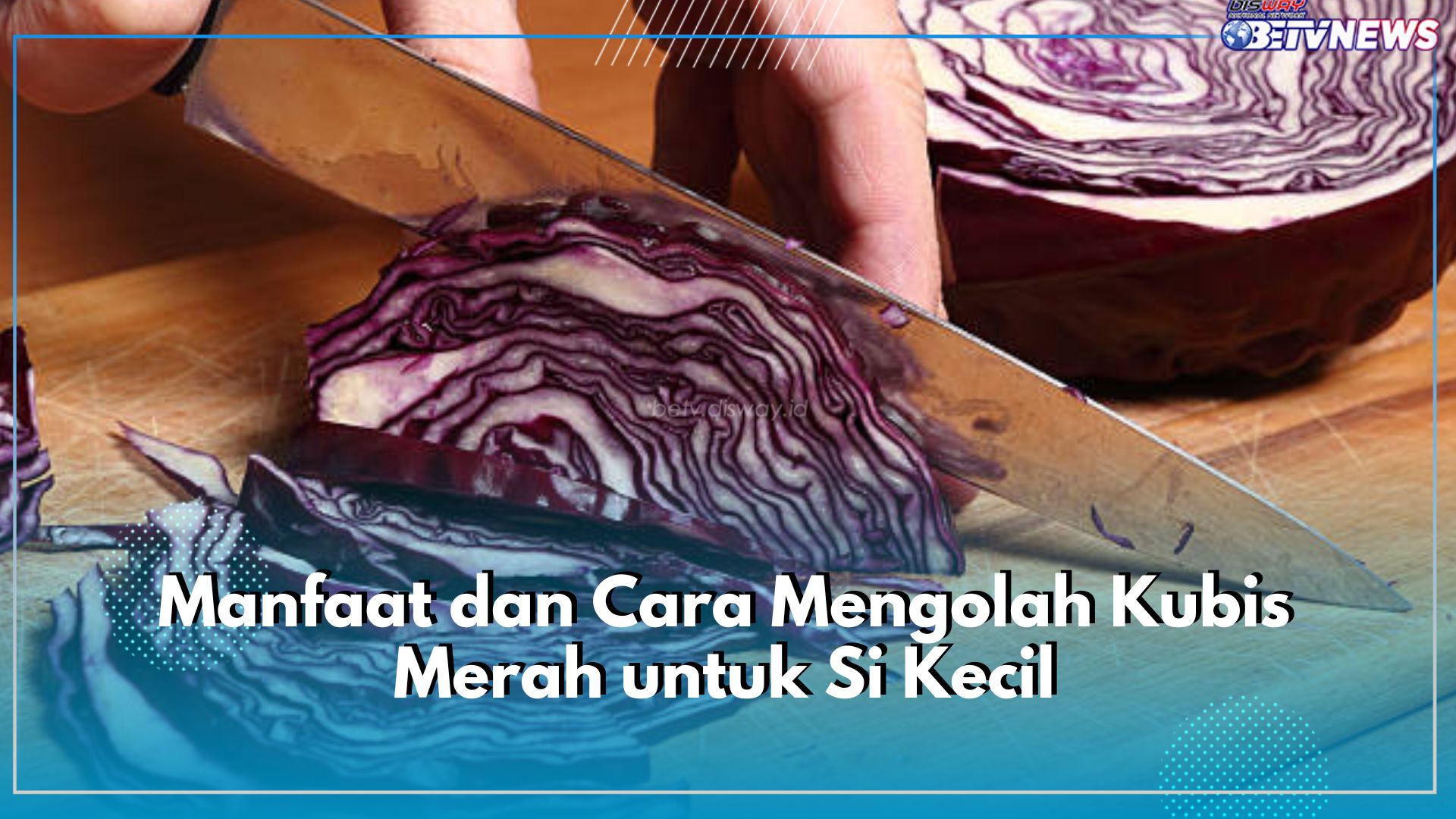 Anak 1 Tahun Boleh Mengonsumi Kubis Merah, Ini 7 Manfaat dan Cara Sehat Mengolahnya untuk Si Kecil