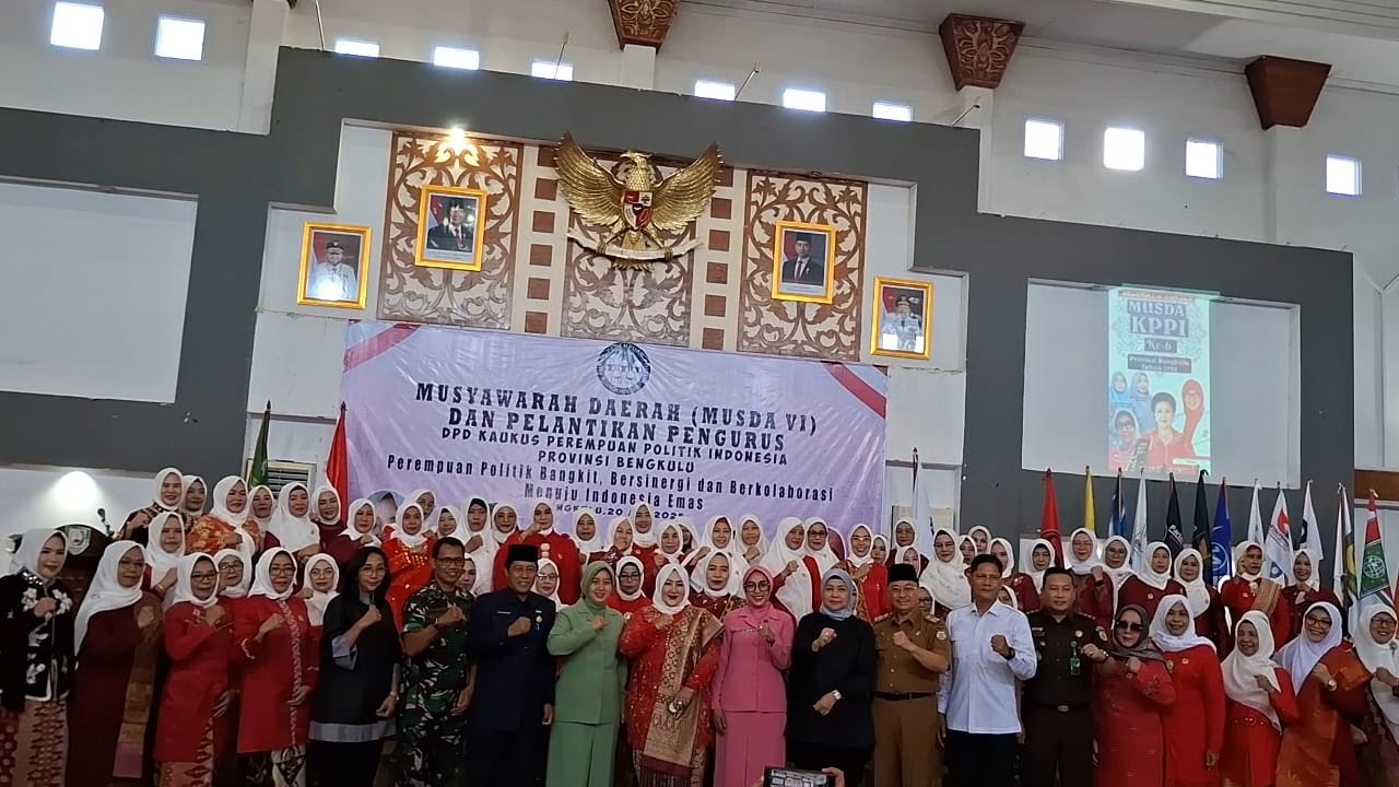 Sri Rejeki Jabat Ketua DPD Kaukus PPI Provinsi Bengkulu Masa Bakti 2025 -2030