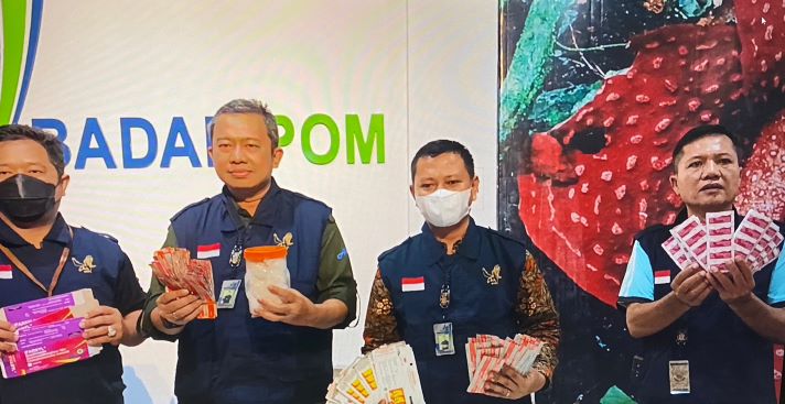 BPOM dan Polda Bengkulu Ungkap Penjualan Ribuan Pil Samcodin, Satu Pelaku Turut Diamankan 