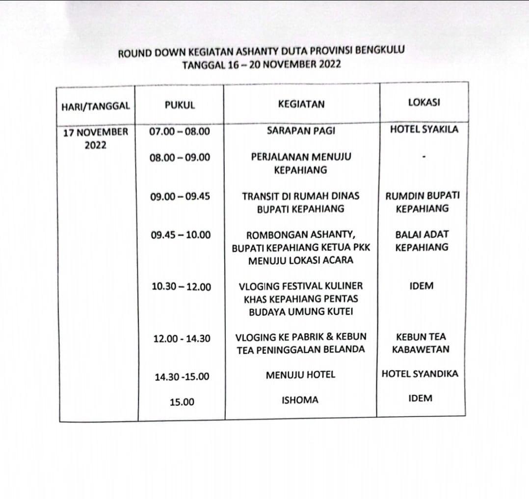 Ini Perjalanan Ashanty di Tanah Sehasen 