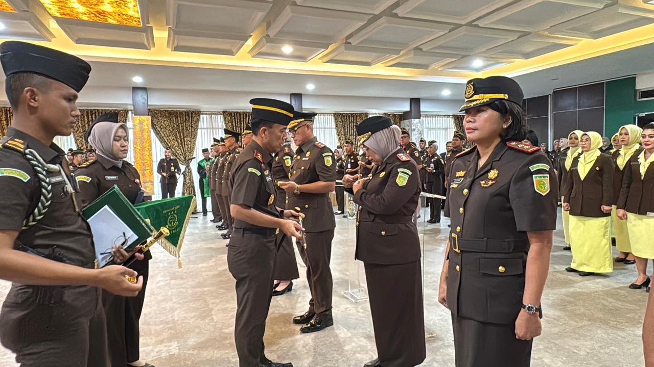 Rotasi Jabatan di Lingkungan Korps Adhyaksa, Kajati Bengkulu Lantik Wakajati dan Kajari 