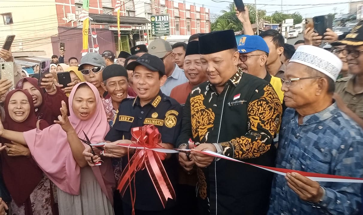 Jembatan Air Cugung Patil Diresmikan, Solusi Mobilitas dan Banjir di Kebun Tebeng Bengkulu