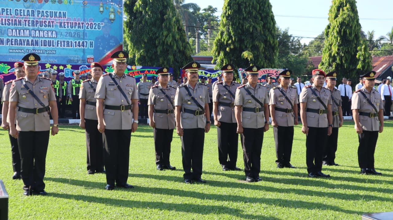 Kapolres Bengkulu Selatan Pimpin Mutasi 8 Pejabat, Ini Daftar Lengkapnya