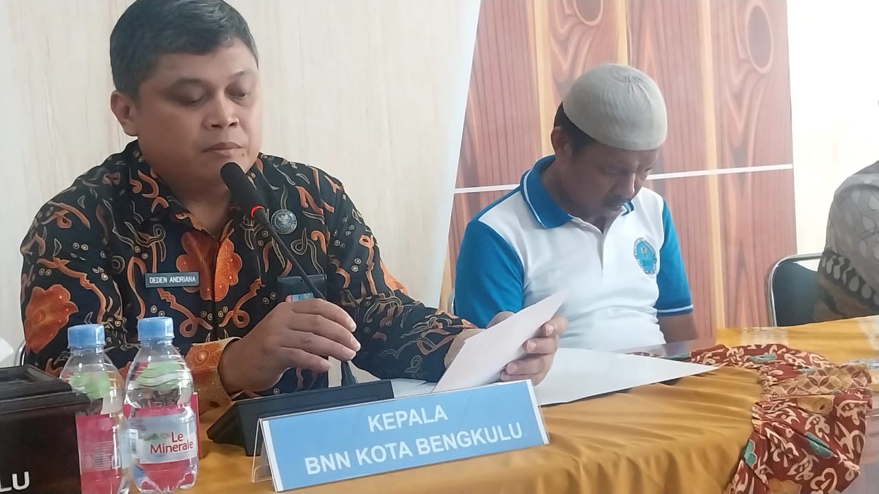 100 Pengguna Narkoba Direhabilitasi BNN Kota Bengkulu Sepanjang 2024, Didominasi Usia Muda