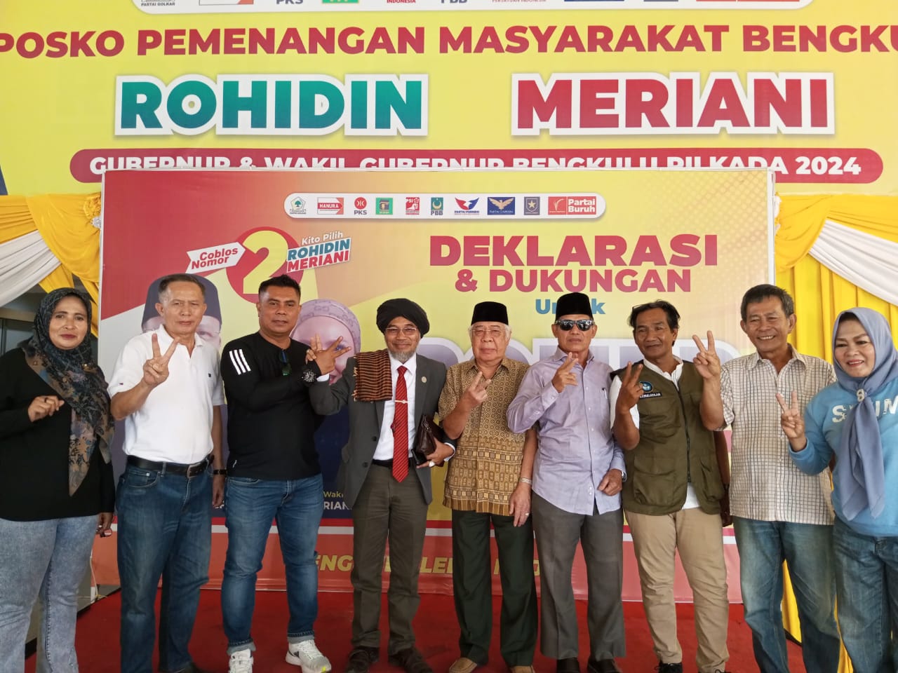 Organisasi Islam Al-Washliyah Deklarasi Dukungan, Siap Kerahkan Ribuan Kader Menangkan Rohidin-Meriani