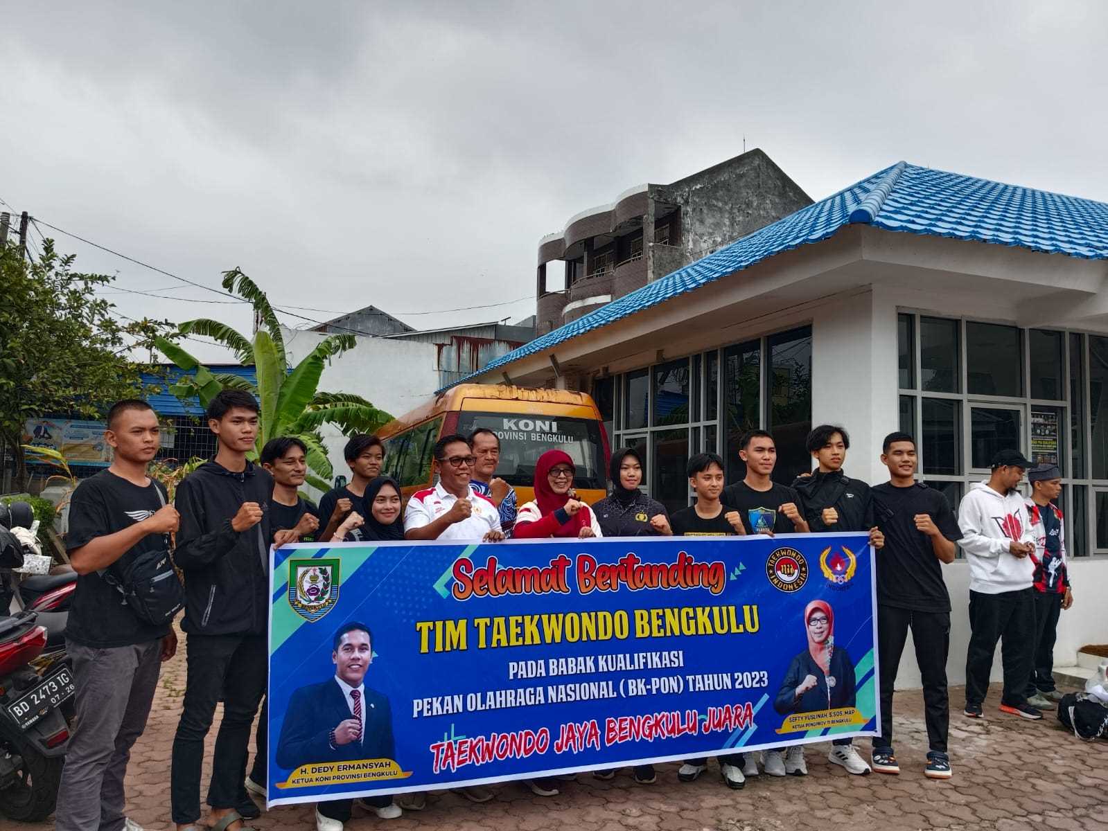 Kejurnas Pra PON, Pengprov Taekwondo Bengkulu Target Emas dan Tiket PON 2024