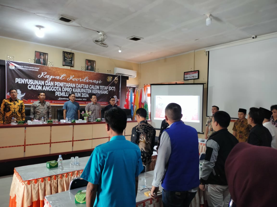 KPU Tetapkan 247 DCT DPRD Kepahiang, Berkurang Tiga Orang