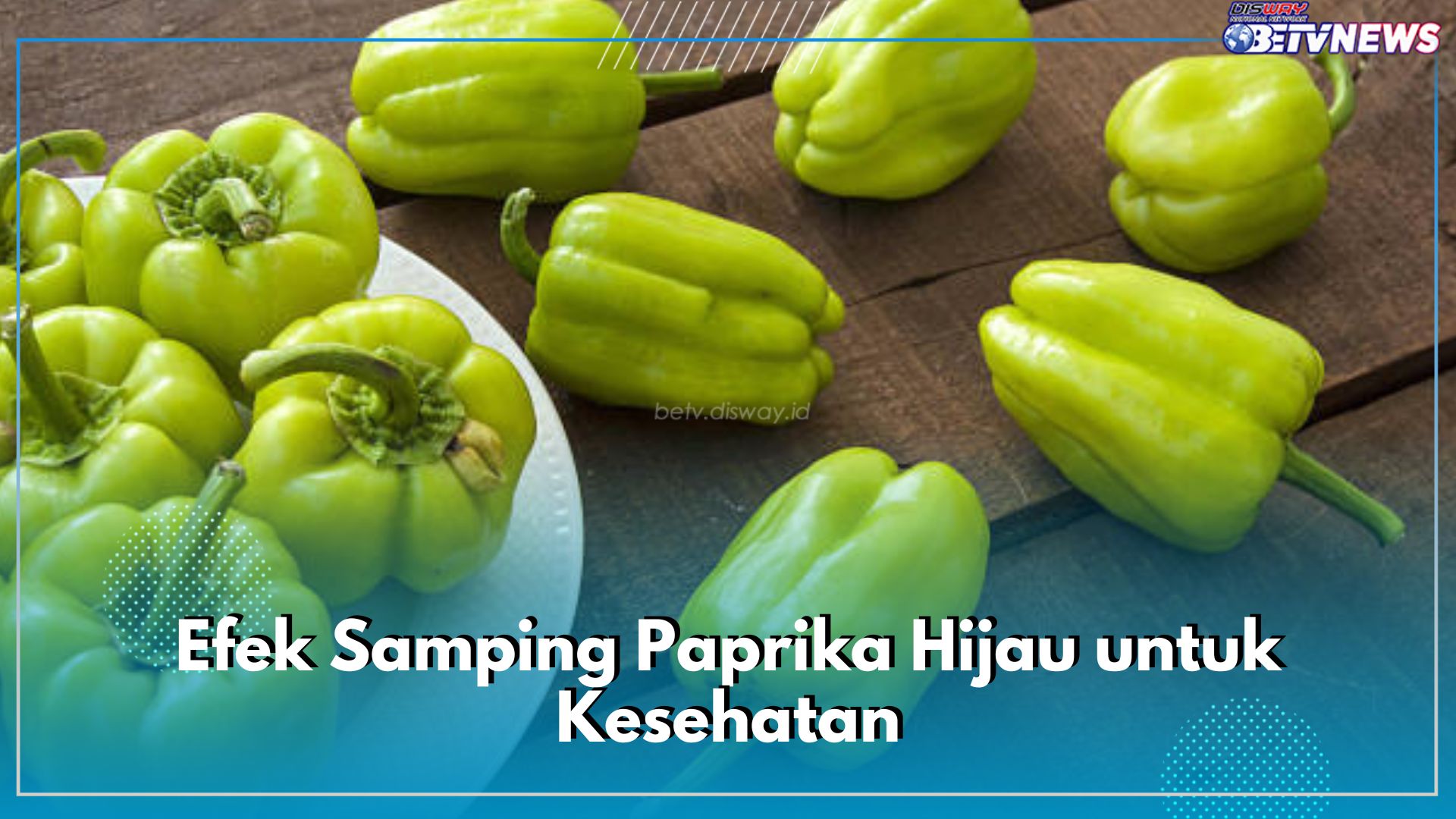 7 Efek Samping Paprika Hijau yang Wajib kamu Ketahui 