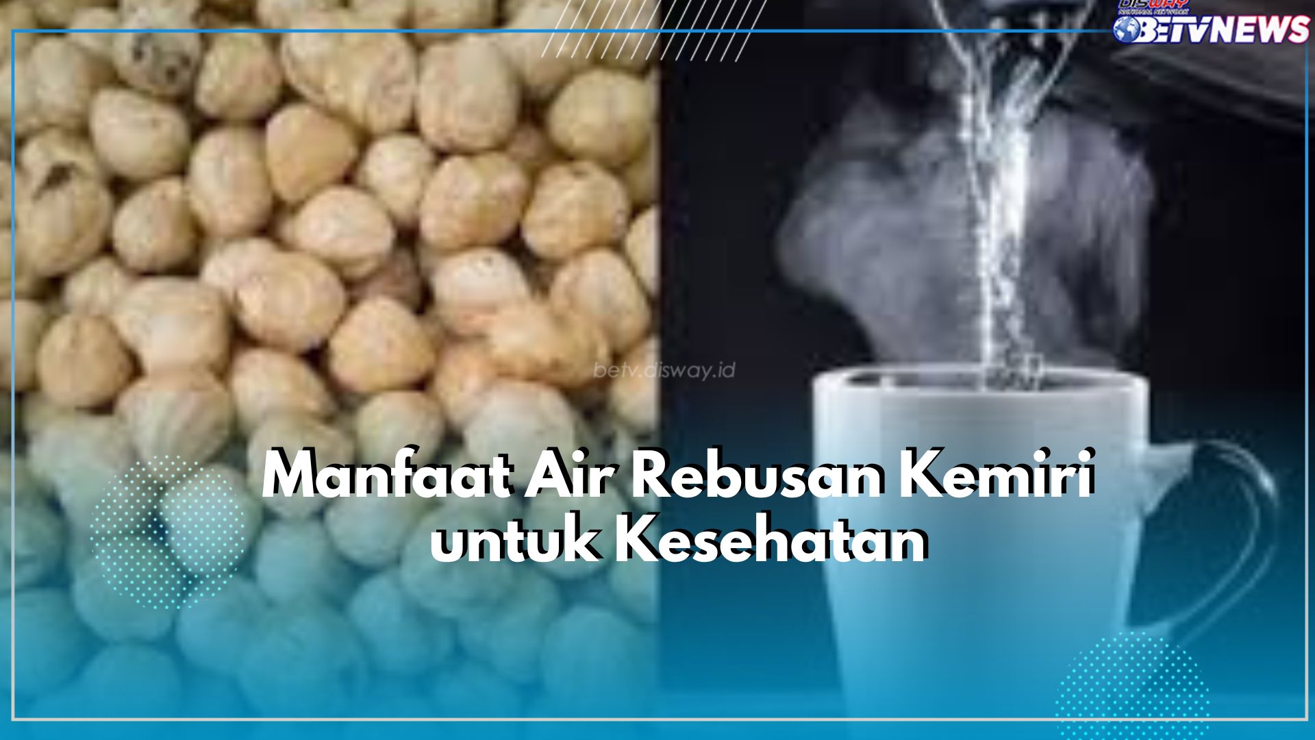 Manfaat Air Rebusan Kemiri untuk Kesehatan, Salah Satunya Obati Sembelit