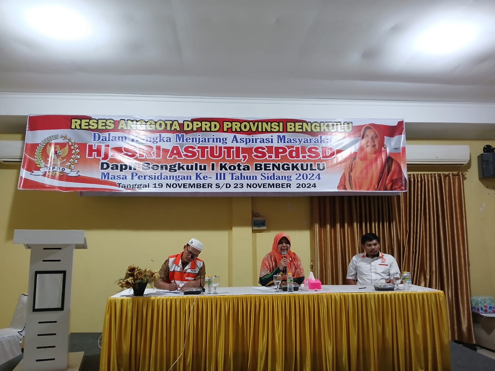 Sri Astuti Fasilitasi Warga Kota Bengkulu Dapatkan Peralatan Olahraga hingga Beasiswa