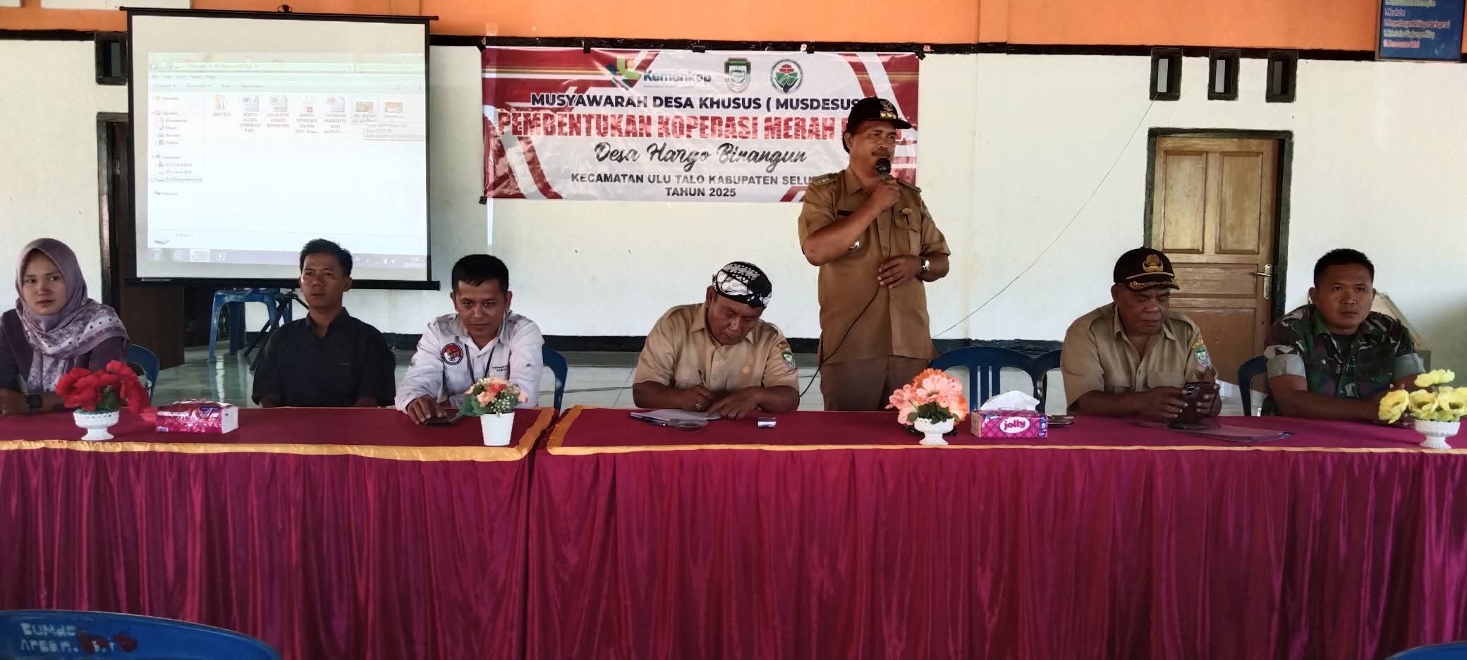 Progres Koperasi Desa Merah Putih di Seluma Paling Lambat se-Bengkulu, Baru 4 Miliki Akta Notaris