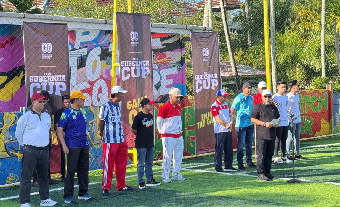 Turnamen Mini Soccer Piala Gubernur HUT ke-80 RI Dimulai, Diikuti 44 Tim, Rebut Total Hadiah Rp11 Juta 