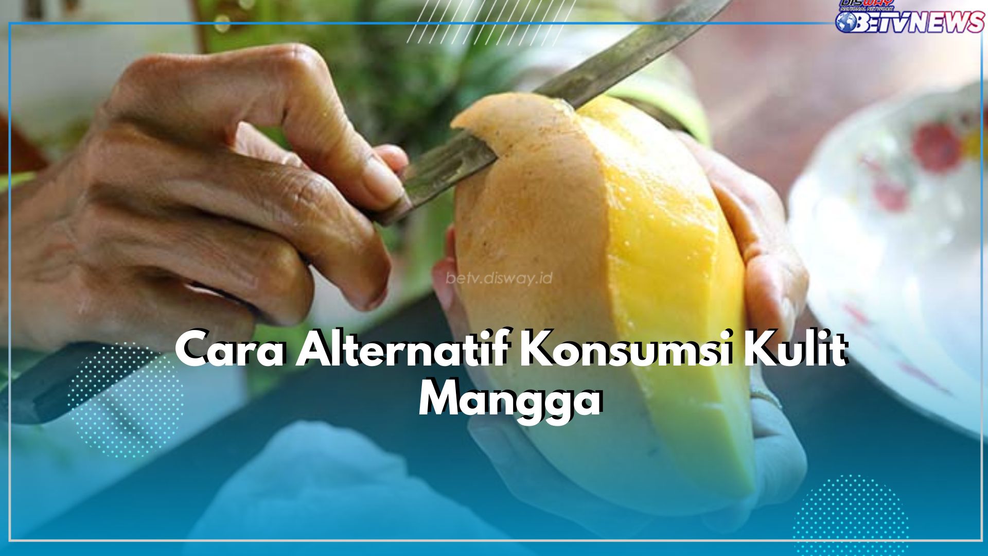 Intip Cara Alternatif Konsumsi Kulit Mangga Agar Selalu Aman, Penasaran? Cek Disini!