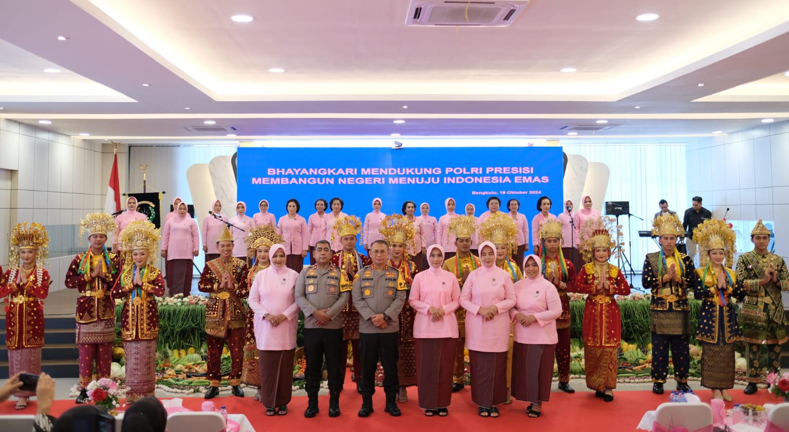 Peringati HKGB ke-72, Bhayangkari Bengkulu Dukung Polri Presisi Bangun Negeri Menuju Indonesia Emas