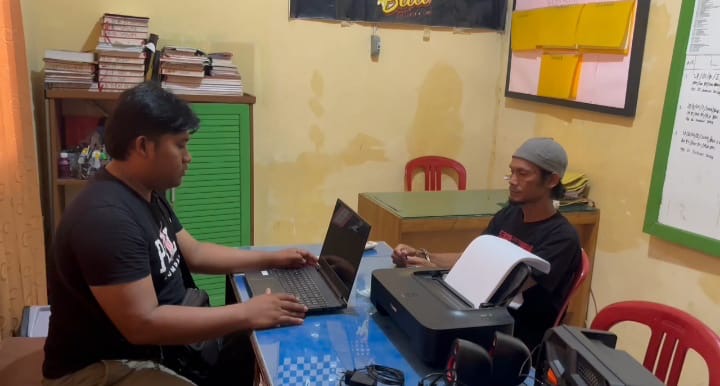 Tim Opsnal Singa Jaya Tangkap Warga Desa Sido Luhur