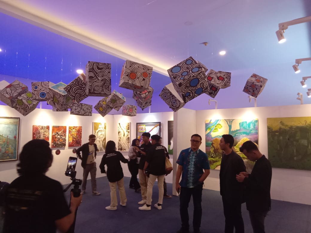 Pameran Seni 'For Your Page' Resmi Dibuka di Bencoolen Mall, Taget Hadirkan Ribuan Pengunjung