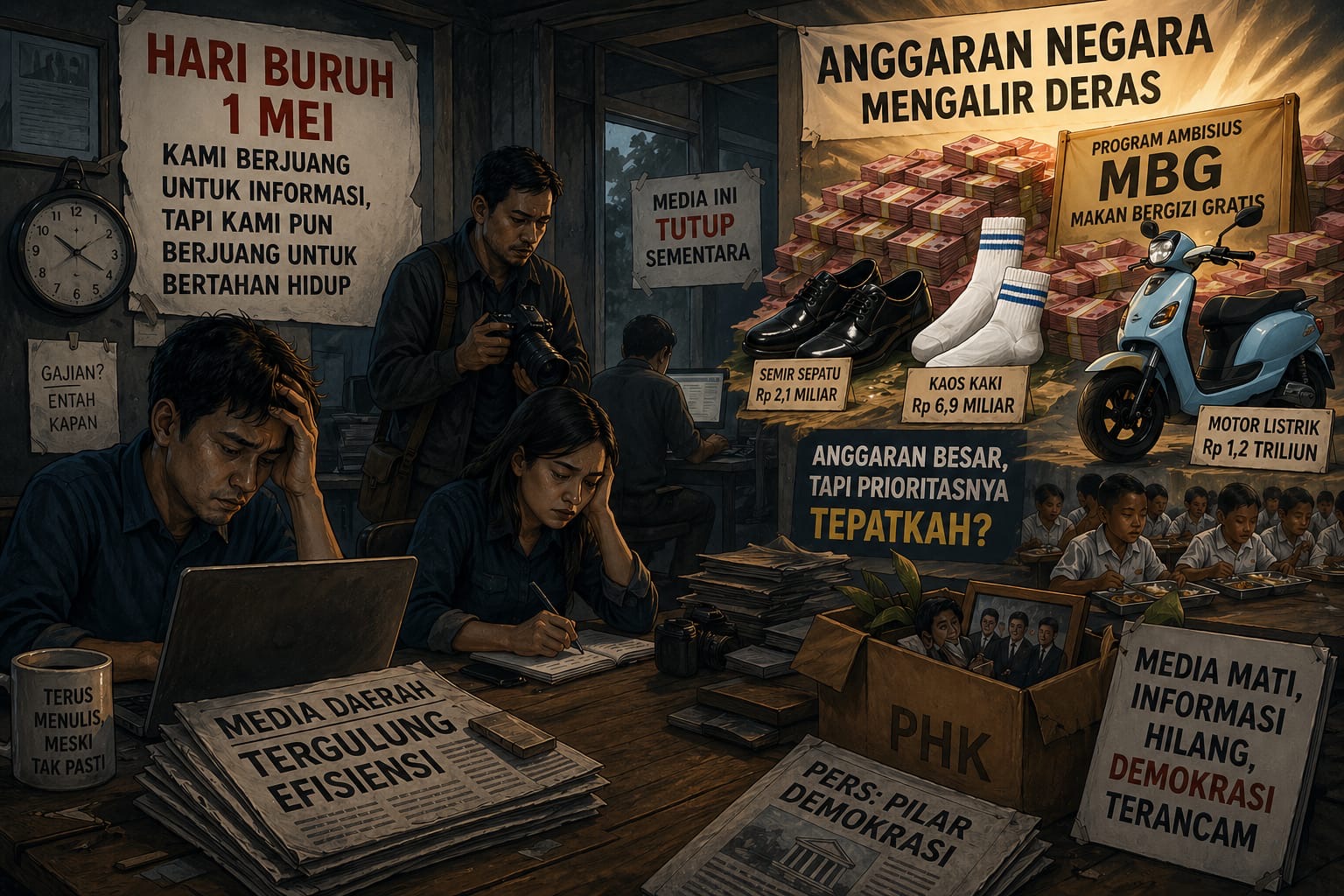 Hari Buruh, Dari Jurnalis Daerah Untuk 'Kepala Negara'