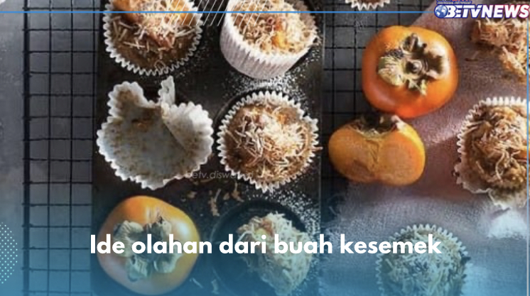 5 Ide Olahan Lezat dari Buah Kesemek, Persimmon Pudding Cake Salah Satunya