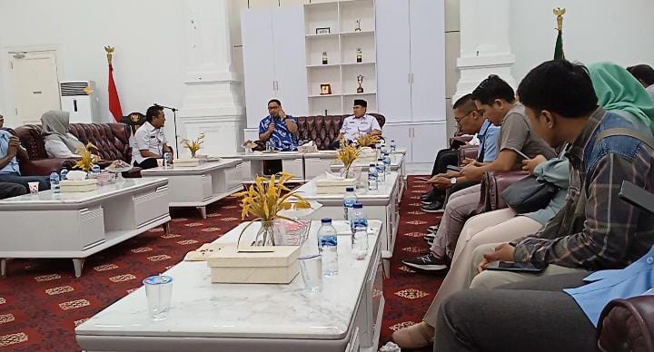 Silaturahmi Bersama Wartawan, Arif Gunadi Minta Masukan untuk Pembangunan Kota Bengkulu