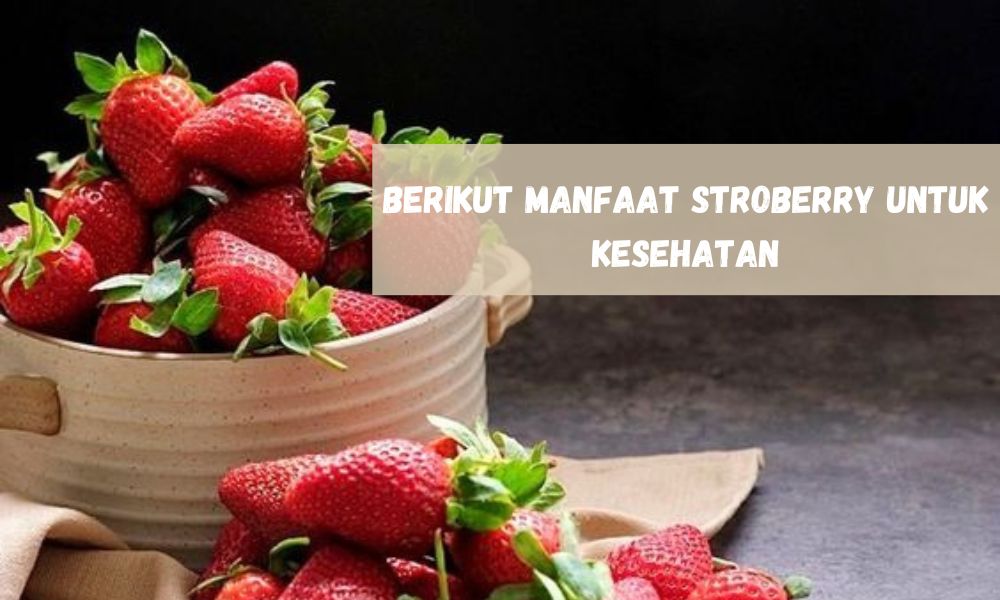 Suka Buah Stroberi? Ini Deretan Manfaatnya Untuk Kesehatan, Salah Satunya Dapat Kontrol Tekanan Darah