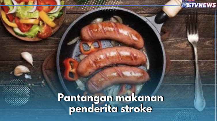 Makanan Tinggi Garam hingga Alkohol, Ini 5 Pantangan untuk Penderita Stroke yang Harus Ingat