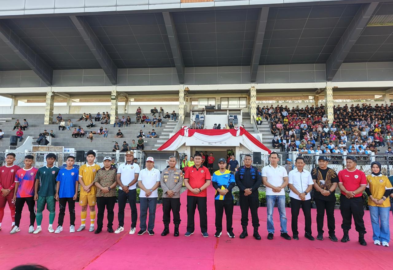 Jelang Kompetisi Liga 3, Tri Brata Raflesia Launching Jersey dan Trofeo di Stadion Semarak Bengkulu