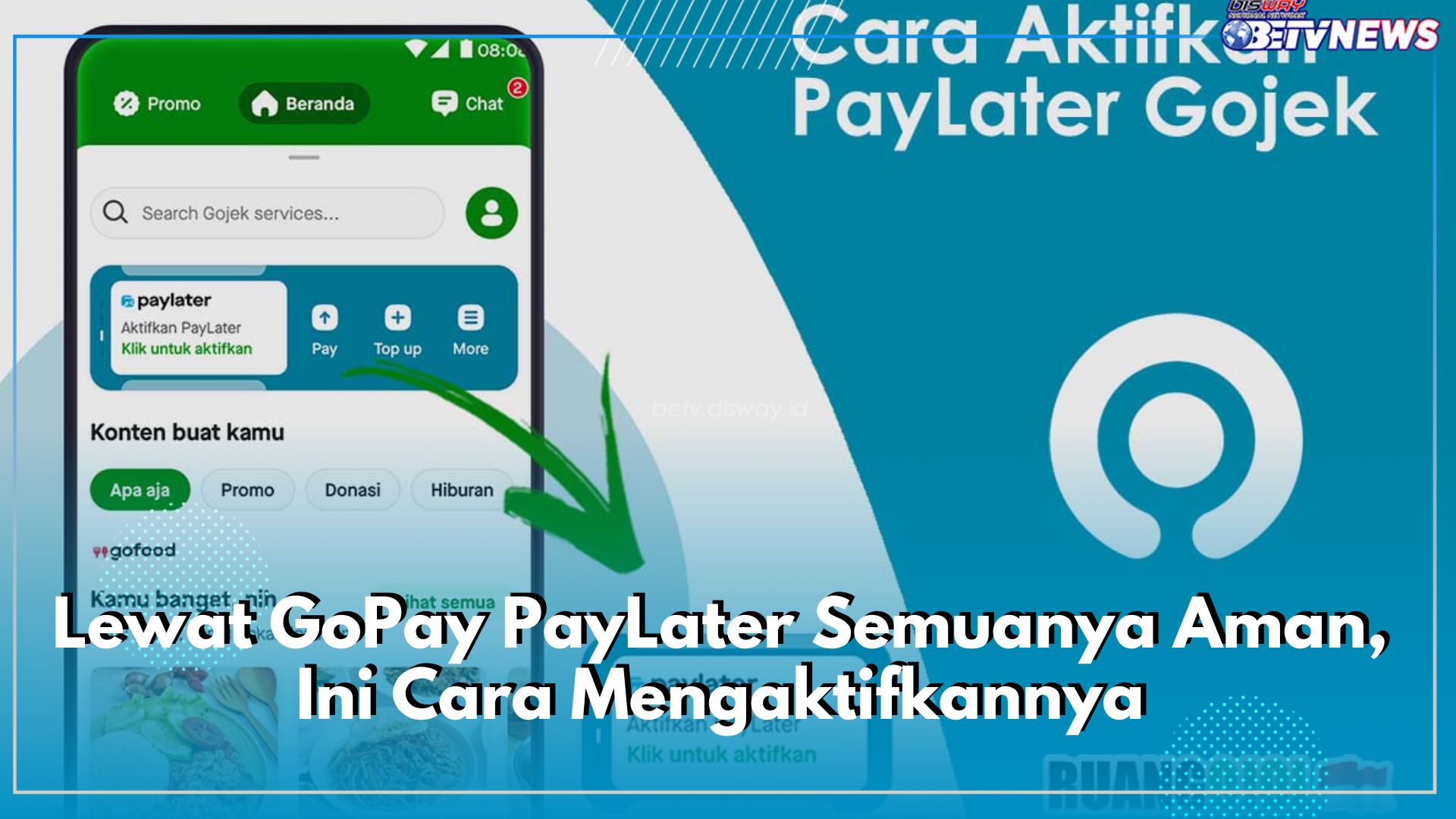 Butuh Uang Dadakan Tapi Takut Tidak OJK? Tenang Lewat GoPay PayLater Semuanya Aman, Ini Cara Mengaktifkannya