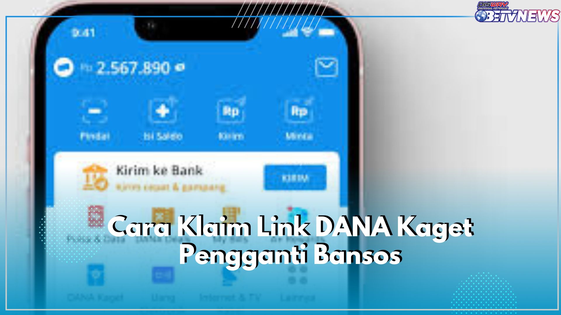 Gagal Dapat Bansos? Ini Solusinya, Buruan Klaim Link DANA Kaget Hari Ini, Siapa Cepat Dia Dapat!