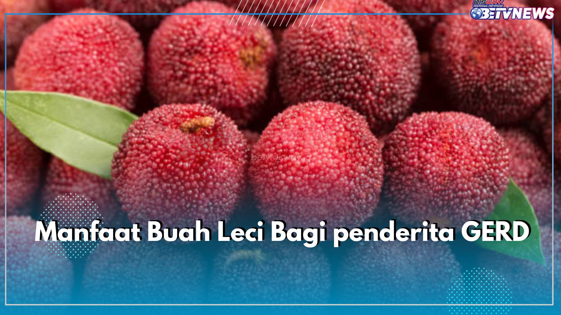 Penderita GERD Wajib Tahu, Buah Leci Bisa Menetralkan Asam Lambung, Ini Manfaat Lengkapnya 