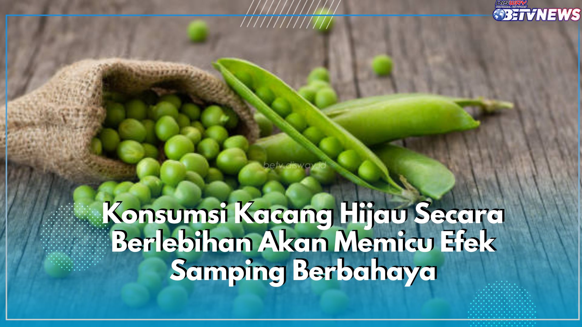 Jangan Anggap Sepele! Ini Efek Samping yang Ditimbulkan Jika Konsumsi Kacang Hijau Secara Berlebihan