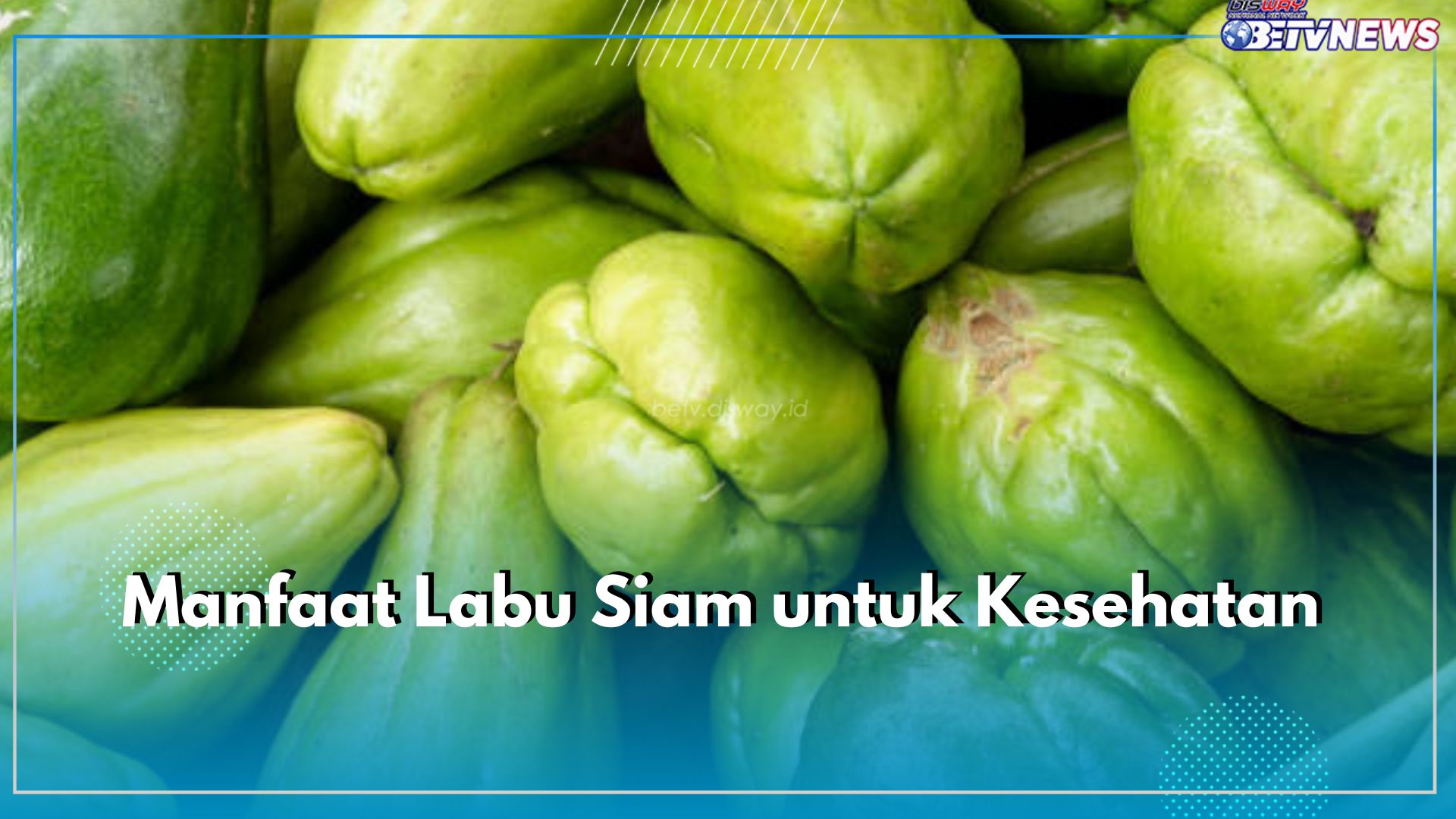 Labu Siam Tawarkan Manfaat untuk Kesehatan, Ini 8 Manfaat yang Bisa Diklaim Jika Dikonsumsi Rutin