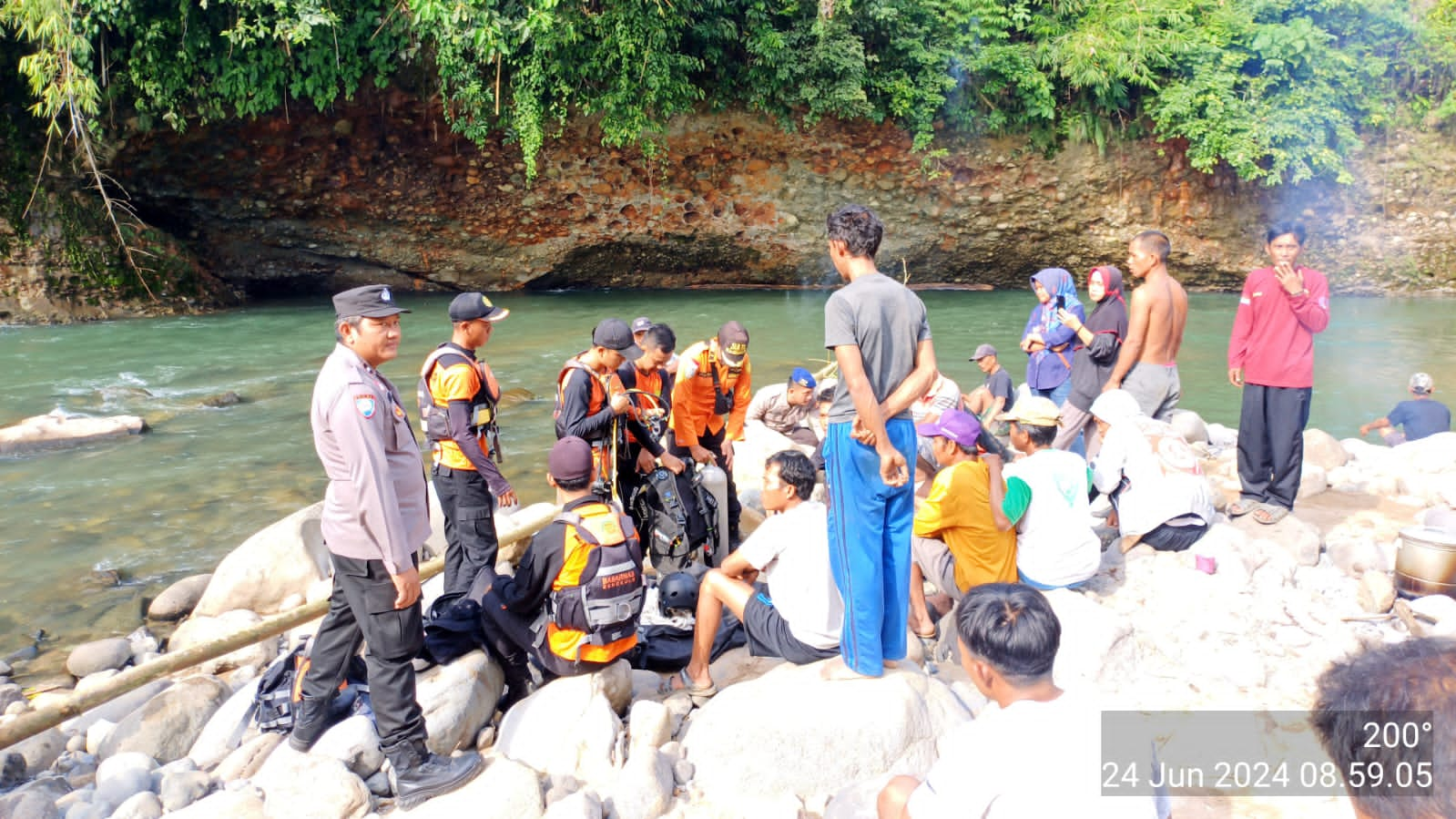 Hanyut di Sungai Nasal, Warga Desa Air Palawan Ditemukan Meninggal Dunia