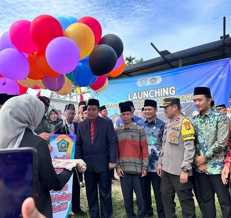 Kementerian Agama Kabupaten Kepahiang Launching Kampung Moderasi Beragama