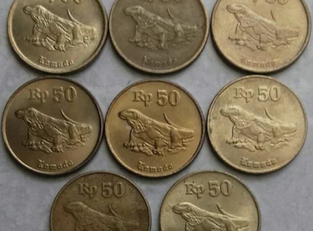 Koin Rp50 Komodo Bisa Laku hingga Rp3.000.000, Begini Cara Jualnya