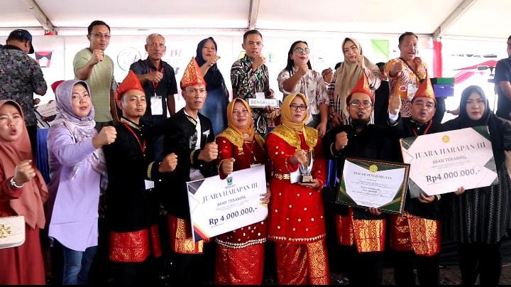 Provinsi Bengkulu, Raih Harapan III Asah Terampil Penas 2023