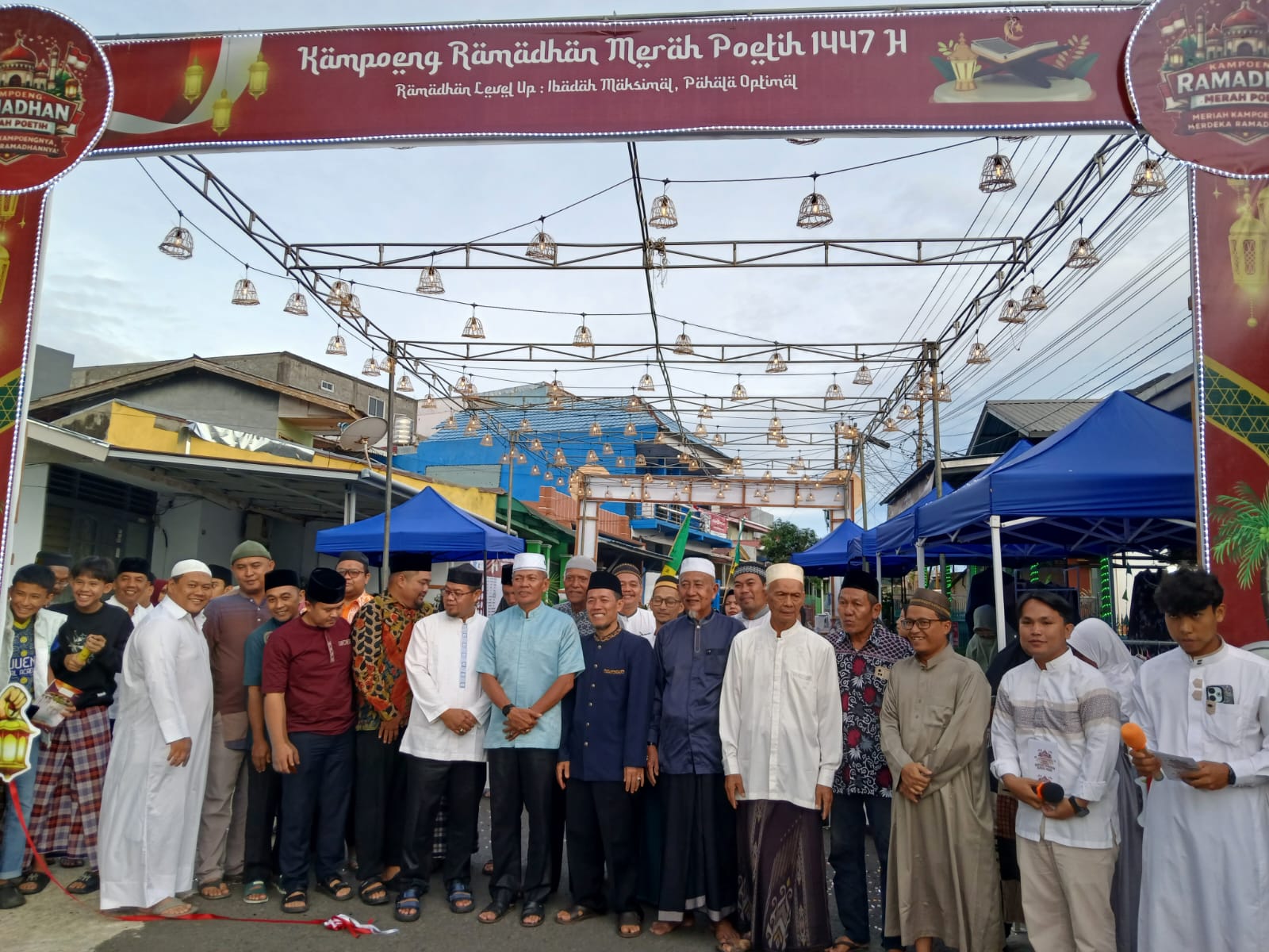 Kampung Ramadan Merah Putih, Masjid Nurul Iman Kota Bengkulu Hadirkan Buka Bersama Hingga Program Ibadah
