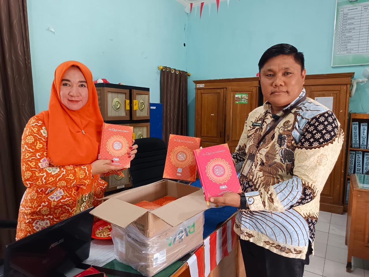 BWA Distribusikan 1.600 Al-Quran ke Kabupaten Kaur