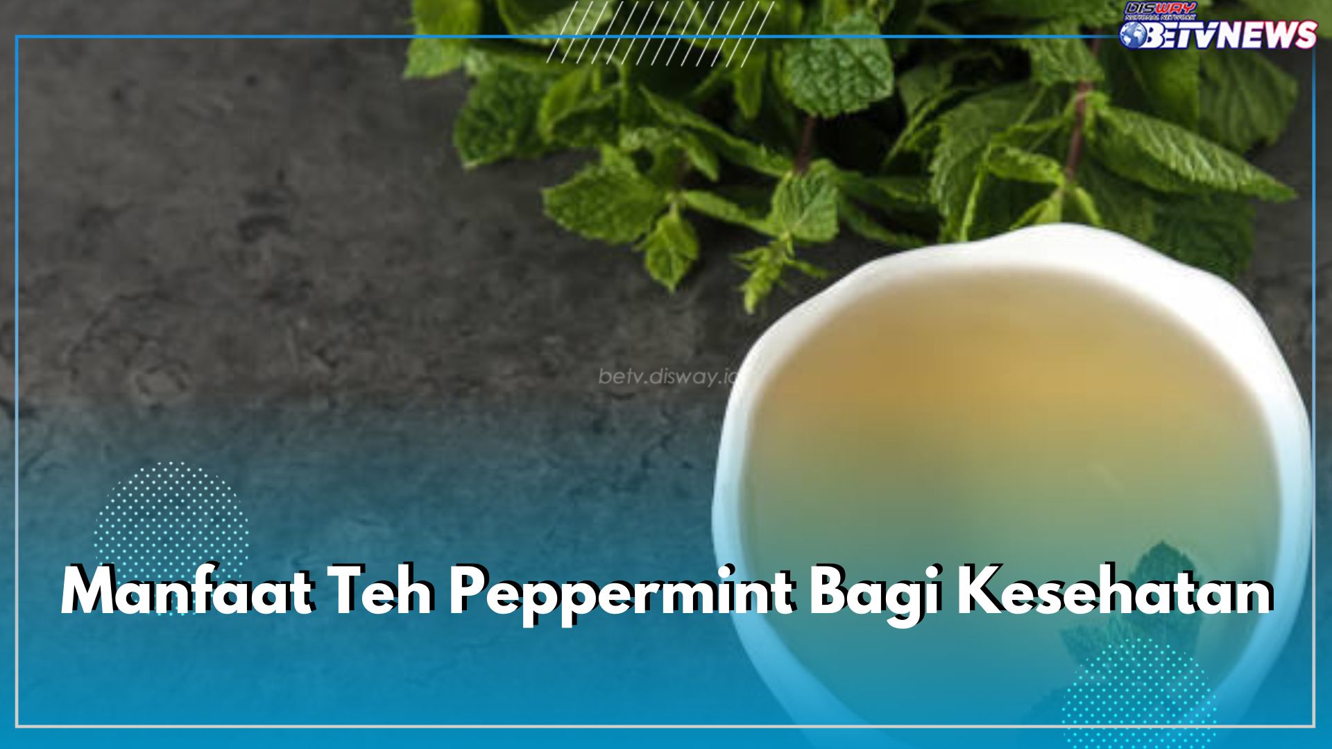 10 Manfaat Minum Teh Peppermint, Bantu Redakan Gejala Alergi hingga Sakit Kepala