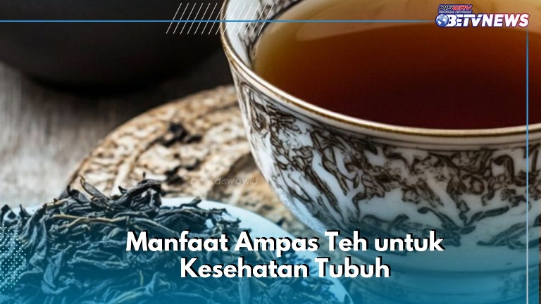 Manfaat Lain Ampas Teh untuk Kesehatan, Bisa Mengurangi Kantung Mata