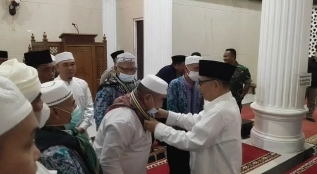 Sempat Terjebak Pohon Tumbang, 49 Jemaah Haji Tiba di Kepahiang