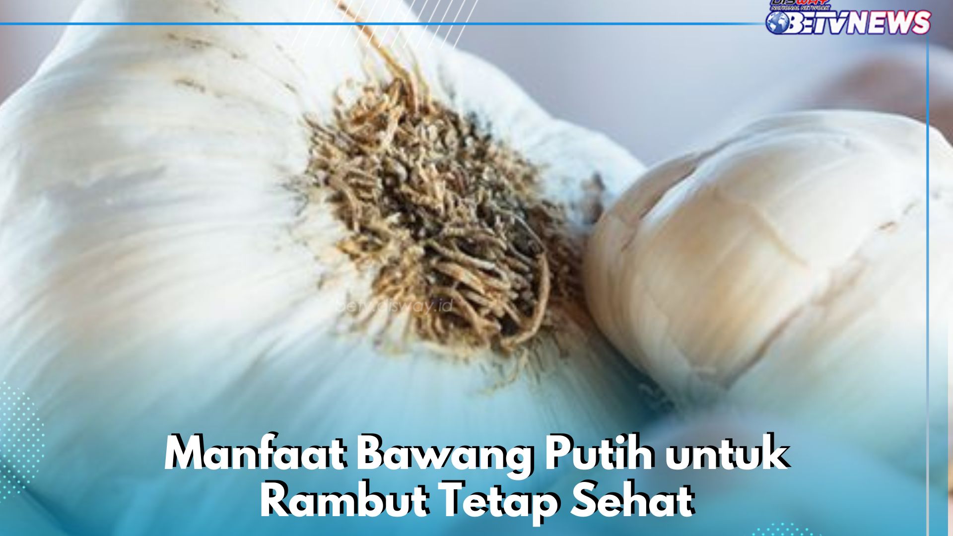 Manfaat Lain Bawang Putih untuk Rambut, Ampuh Menghilangkan Jamur di Kulit Kepala