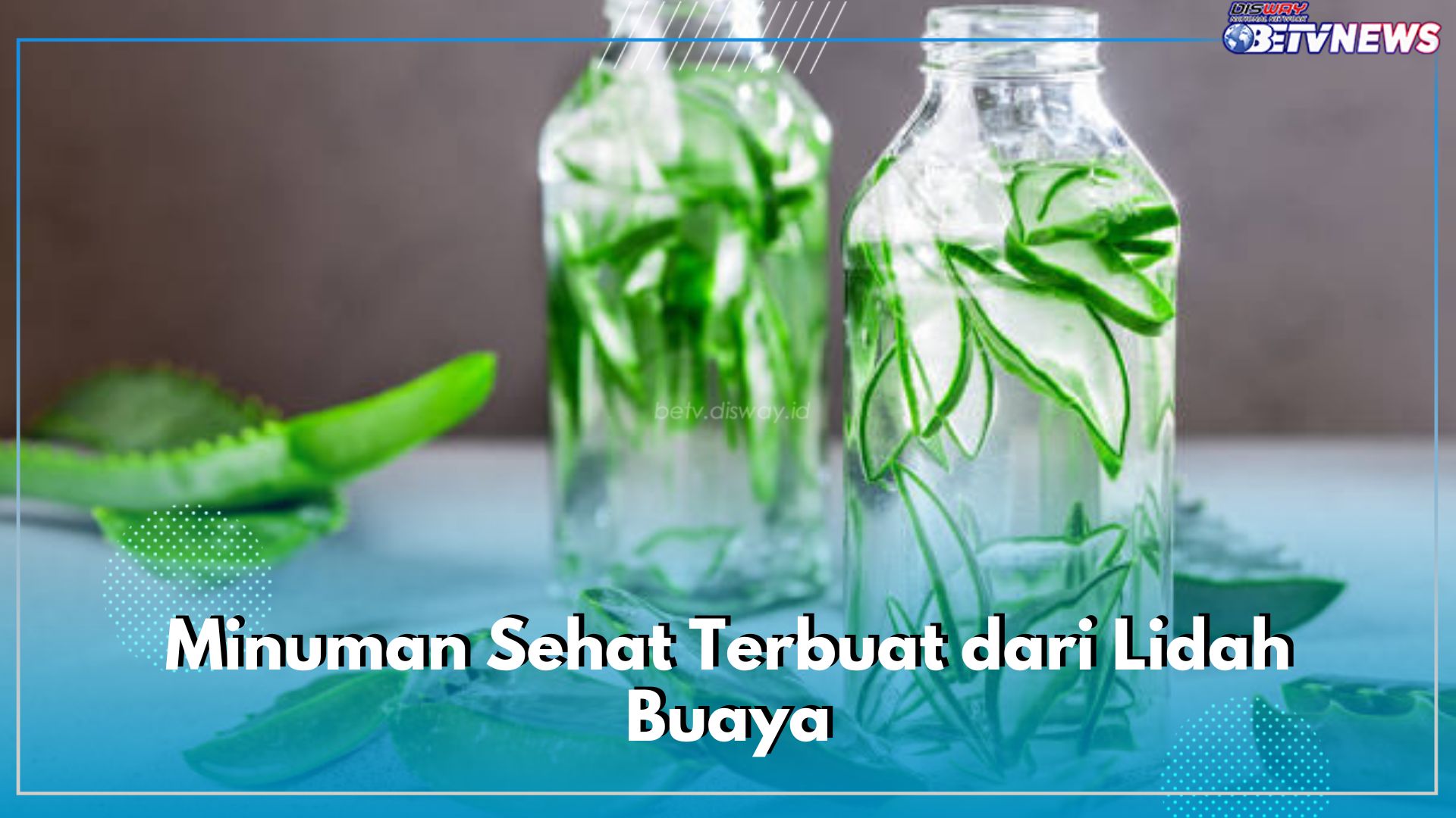 5 Daftar Minuman Sehat Terbuat dari Lidah Buaya, Dijamin Segar dan Bikin Nagih