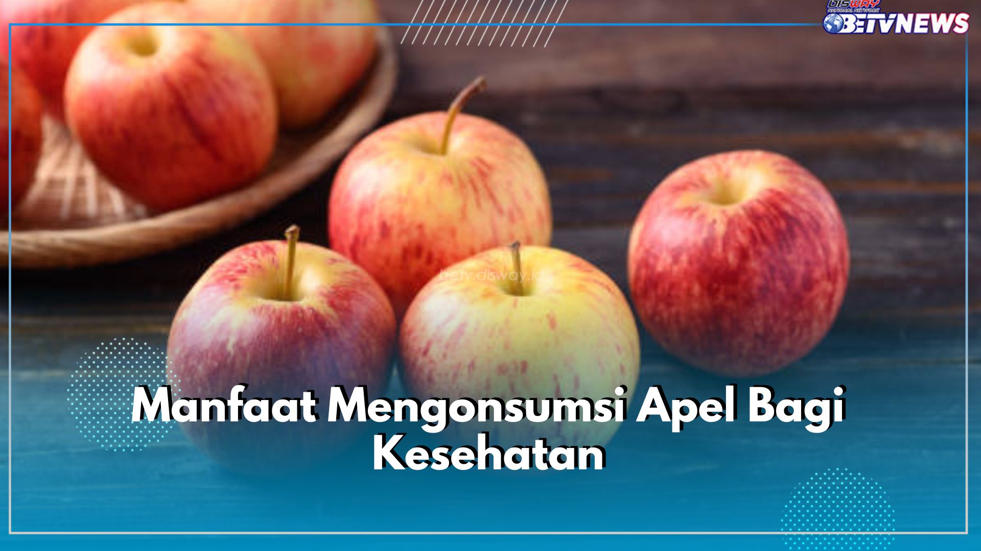 Sering Dikupas, Ini Manfaat Mengonsumsi Apel Bersama Kulitnya