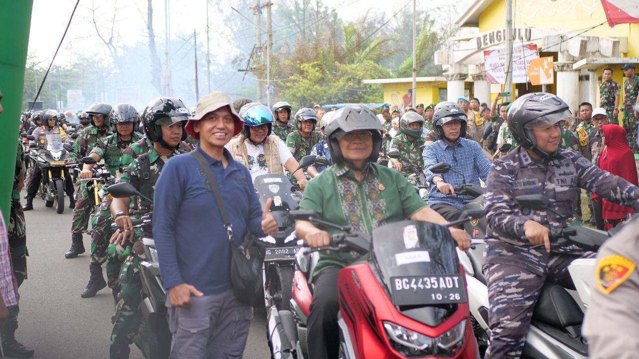 Kajati Bengkulu Hadiri Deklarasi Pilkada Damai 2024 yang Diinisiasi Korem 041/Gamas