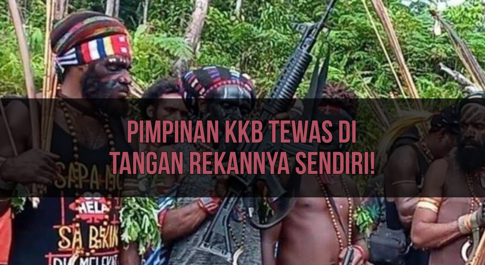 Pimpinan KKB Papua Tewas di Tangan Rekannya Sendiri, Ternyata Ini Penyebabnya!