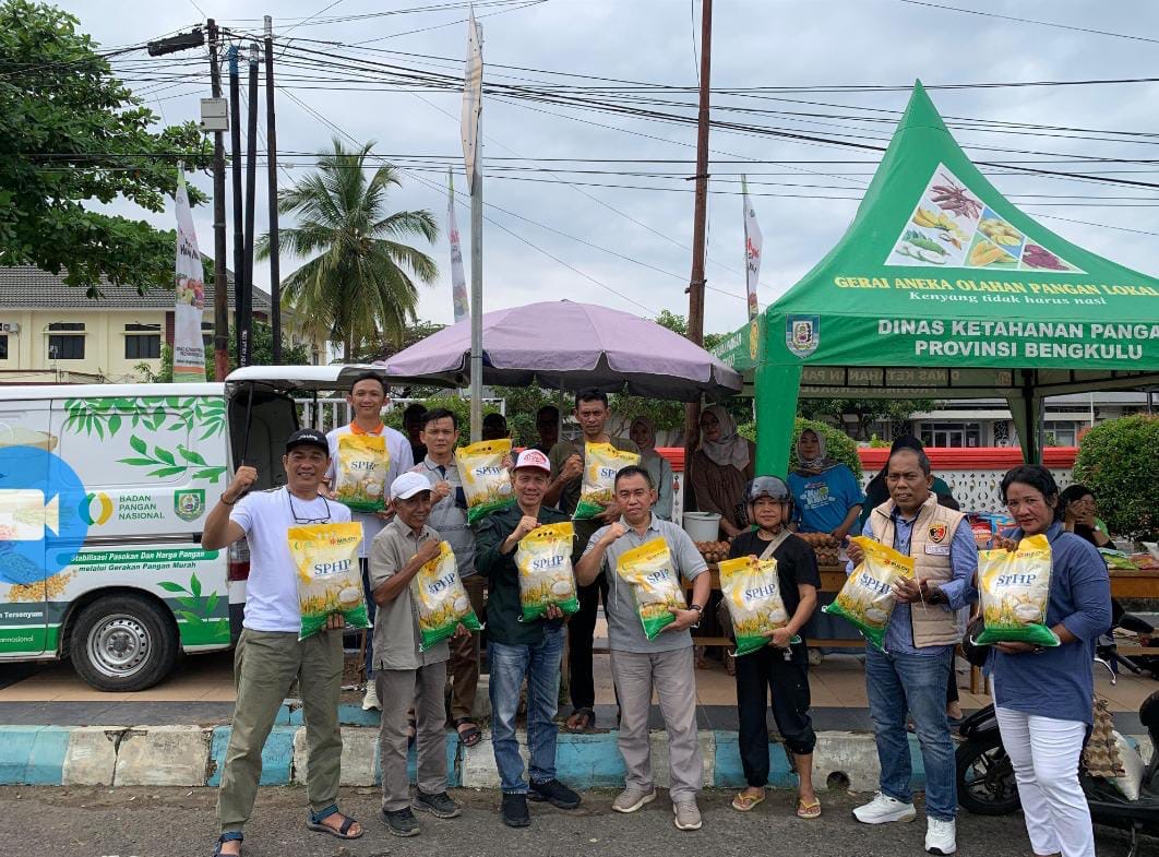 Stabilisasi Harga Beras, Bulog Bengkulu Salurkan 10.419 Ton SPHP ke Masyarakat 