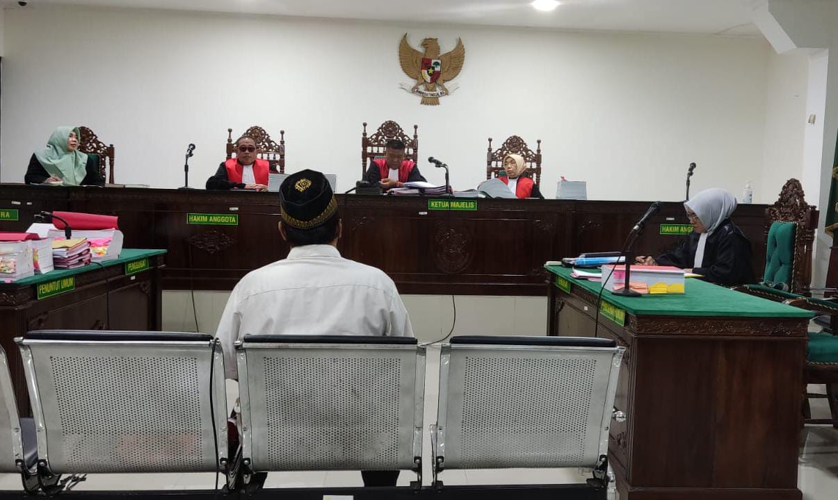 Korupsi APBDes Tahun 2020, Mantan Kades Lubuk Tunjung Divonis 2,5 Tahun Penjara