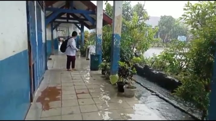 Lagi, SDN 75 Kota Bengkulu Terendam Banjir