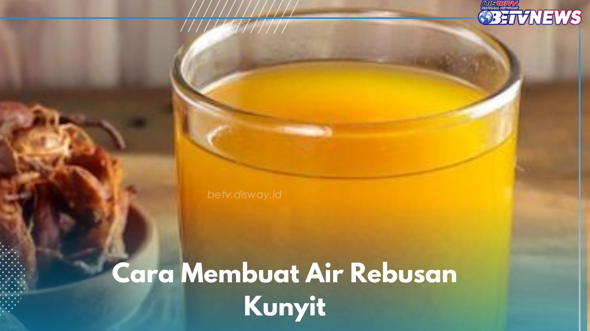 Air Rebusan Kunyit Dapat Mengatasi Perut Kembung, Begini Cara Meraciknya