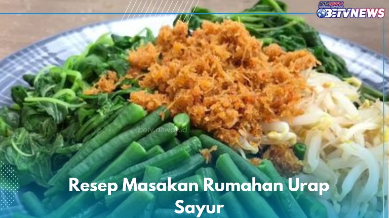 Resep Masakan Rumahan Ini Enak dan Nikmat, Cobain Bikin Urap Sayur Bayam Kacang